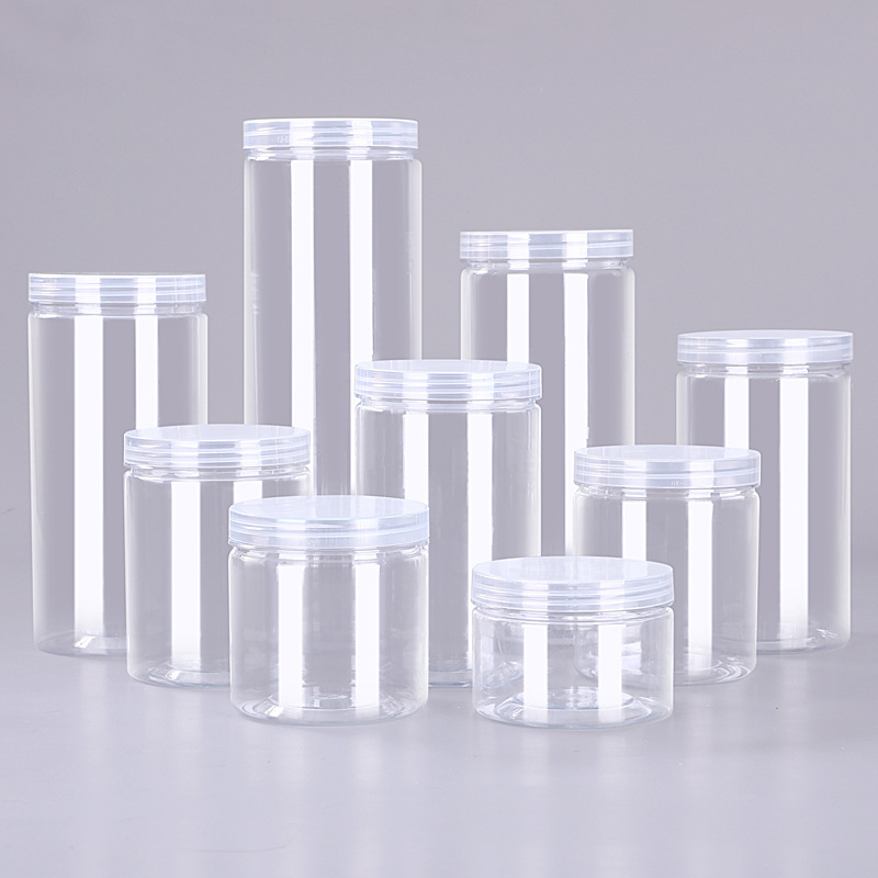 Borcan PET cu Gura Largă de 65mm: Perfect pentru Depozitarea Alimentelor & Dincolo