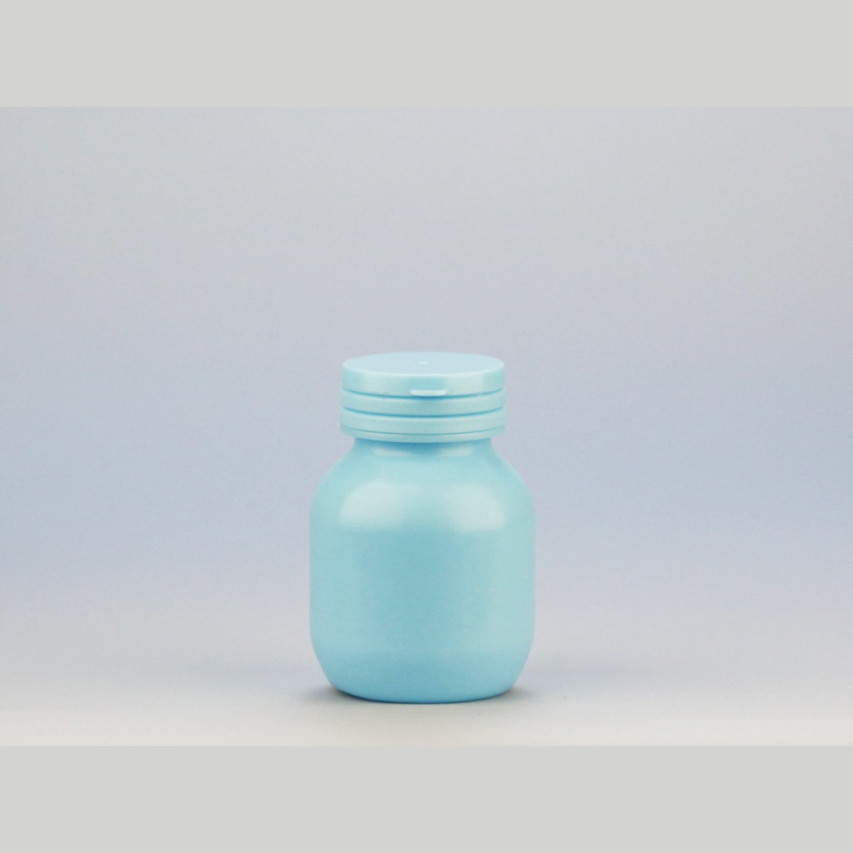 Custom 100ml HDPE Bulb-Shaped Bottle for Liquid Supplements