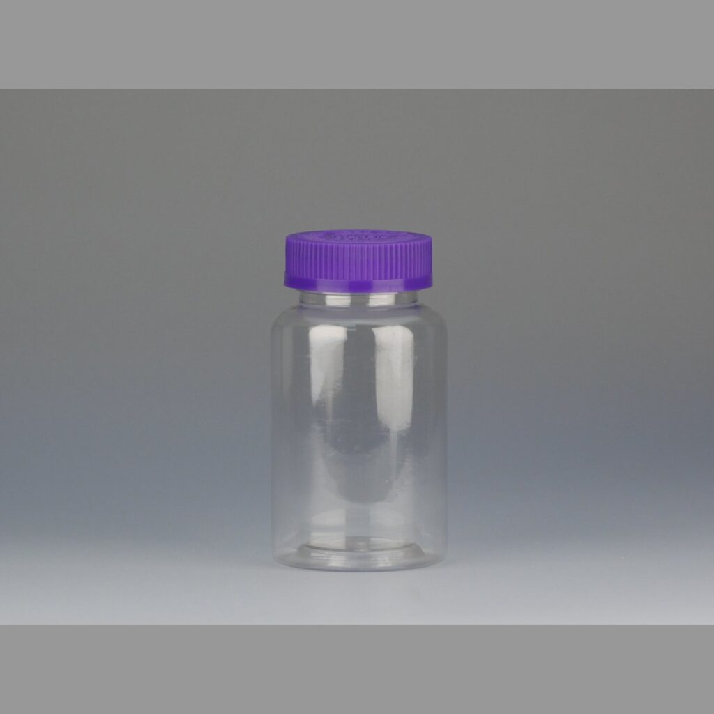 250ml PET Round Bottle for Beverage Packaging