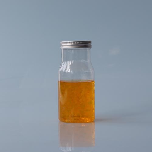 PET round bottle 250ml juice and beverage packaging