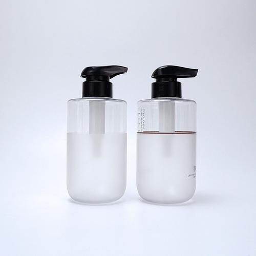 Clear PET bottle 400ml multipurpose liquid container