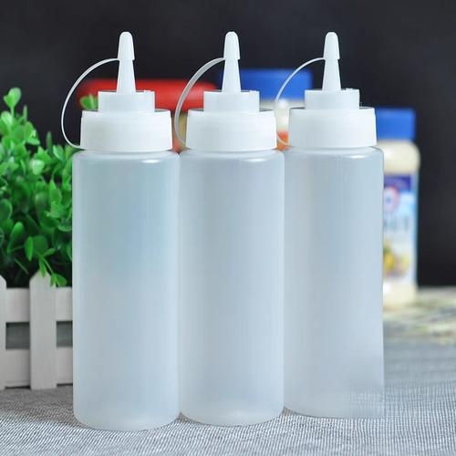 HDPE squeeze bottle 200ml for sauce and condiment