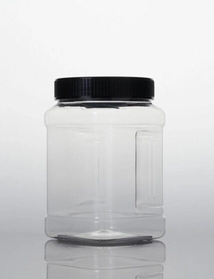 Clear PET jar 400ml medium multipurpose container